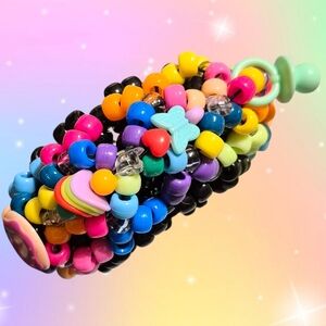 Colorful 3D Kandi Cuff